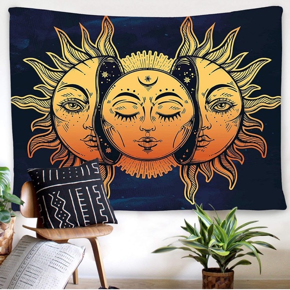 Bohemian Tapestry Accessories - ✨Bohemian Sun and Moon Tapestry